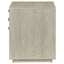 Loomis - 3 Drawer Home Office File Cabinet - White / Gray