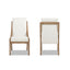 Lennox - High Back Upholstered Dining Chair (Set of 2) - Light Beige