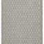Sunshine - 5'3" X 7'3" Indoor, Outdoor Polypropylene Area Rug - Silver