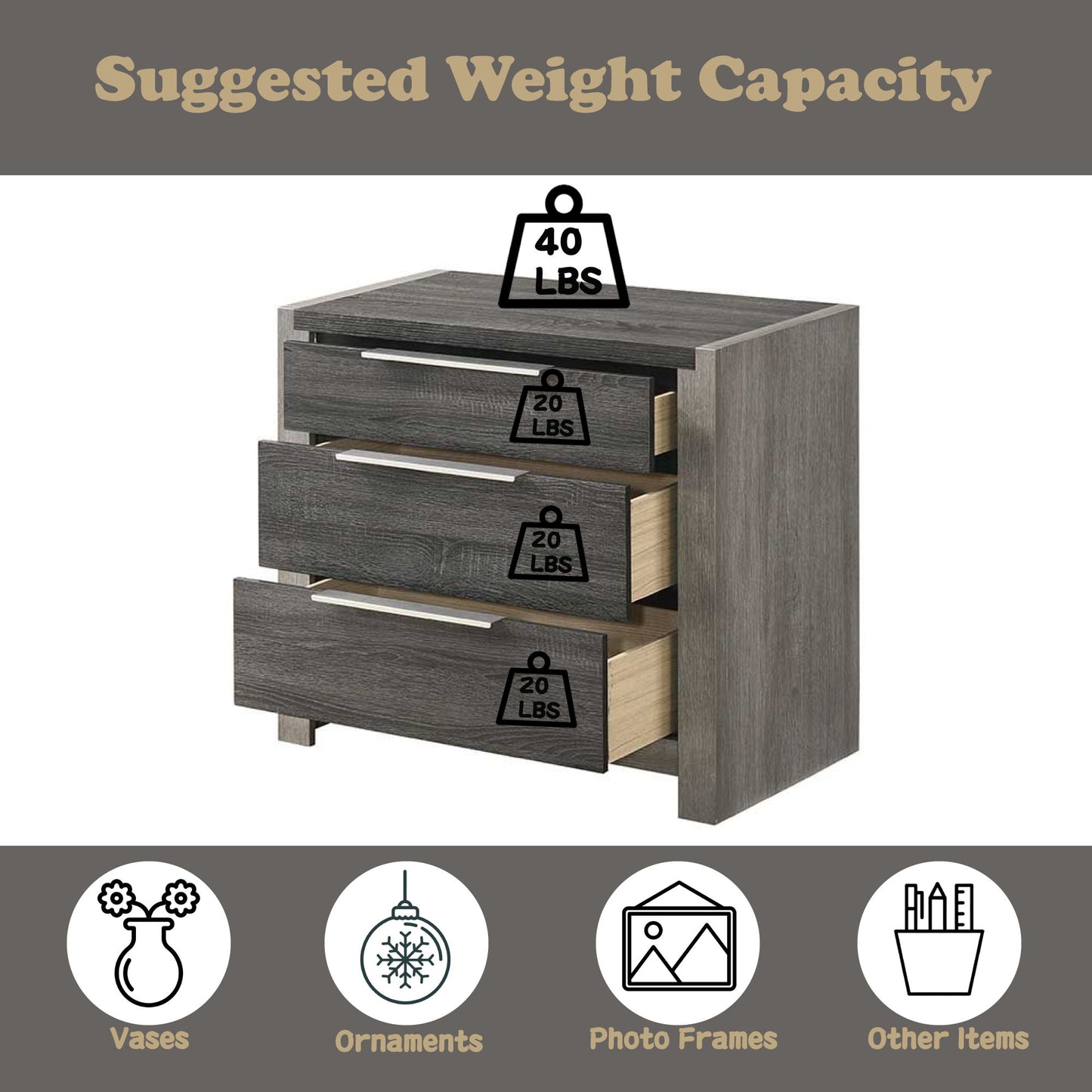 Jehoram - Storage Nightstand