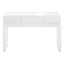 Computer Desk For Home Office, Storage Drawers, Contemporary & Modern - White