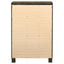 Bren - 5 Drawer Chest With Handles And Block Legs - Rustic