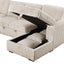 Thurston - Storage Sectional Sofa With Pop Up Bed