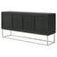 Washoe - 4 Door Accent Cabinet - Walnut