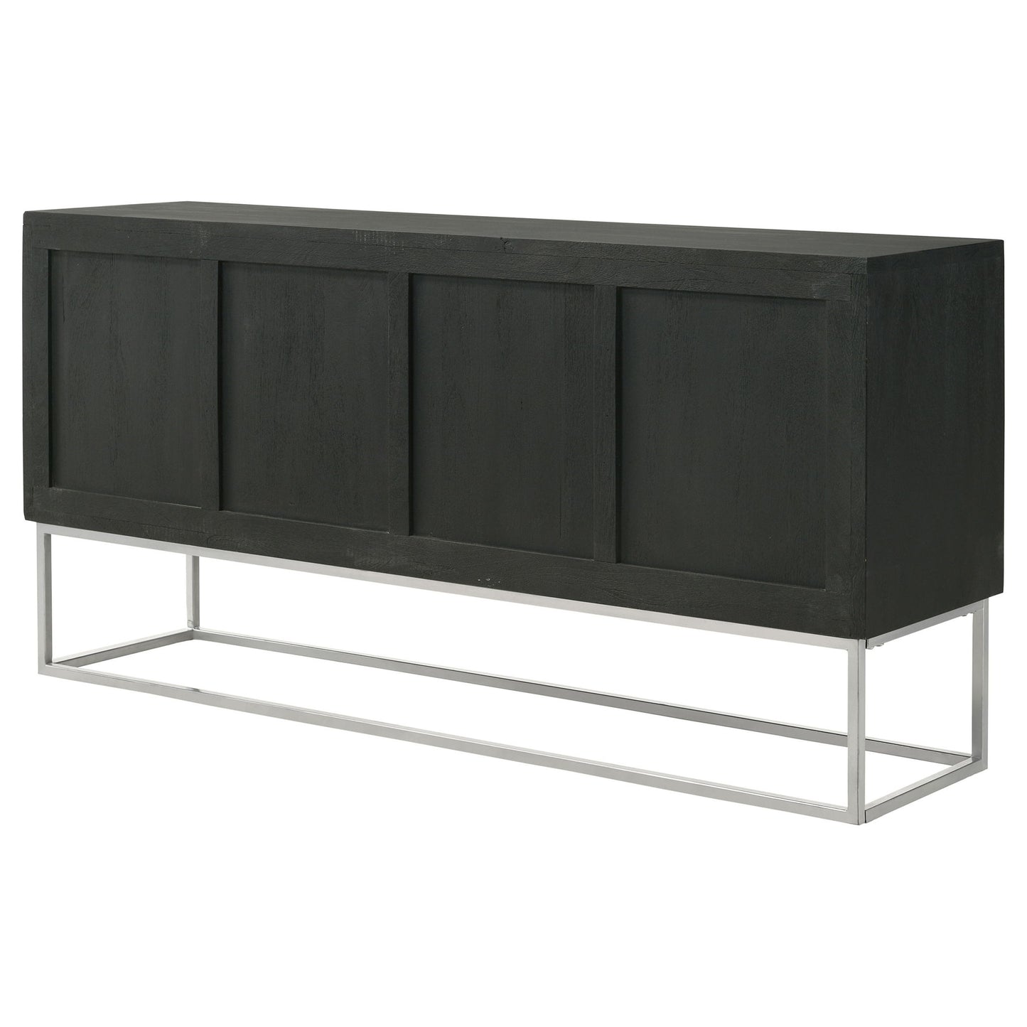 Washoe - 4 Door Accent Cabinet - Walnut