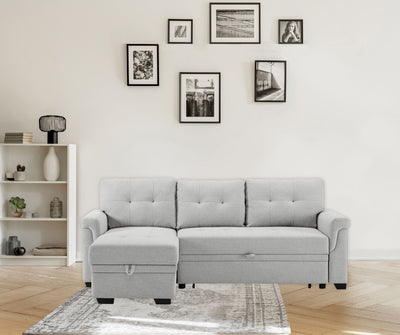 Sierra - Reversible Sleeper Sectional Sofa With Storage Chaise
