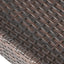 Resin Wicker Bar Cart With Metal Frame - Brown
