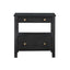 Danielle - 2 Drawer Nightstand - Black