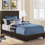 Bed, Upholstered, Transitional