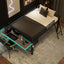 Gaming - Full Size Loft Bed With Desk, LED - Black