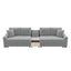 Modular Sofa Couch With Storage Armrest And Center Console