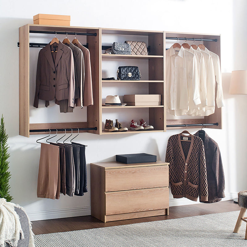 Devi - Modular Wood Closet System With Versatile Storage