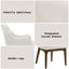 Kasha - Side Chair (Set of 2) - Beige / Oak