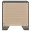 Funston - 2 Drawer Nightstand - Brown Oak