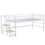 Loft Bed With Storage Stairs And Metal Frame