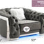Sophisticated Accent Chair - Gray