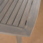 Modern Indoor Square Acacia Wood Dining Table With Toothpick Leg Design