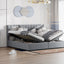 Upholstered Platform Bed With A Hydraulic Storage System