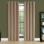 2 Pieces Set, Curtain Panel, Room Darkening, Grommet, Contemporary & Modern