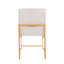 Fuji - Contemporary Stylish Frame, High Back Dining Chair (Set of 2)