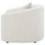 Rory - Sloped Arms Chair With Pillow - White