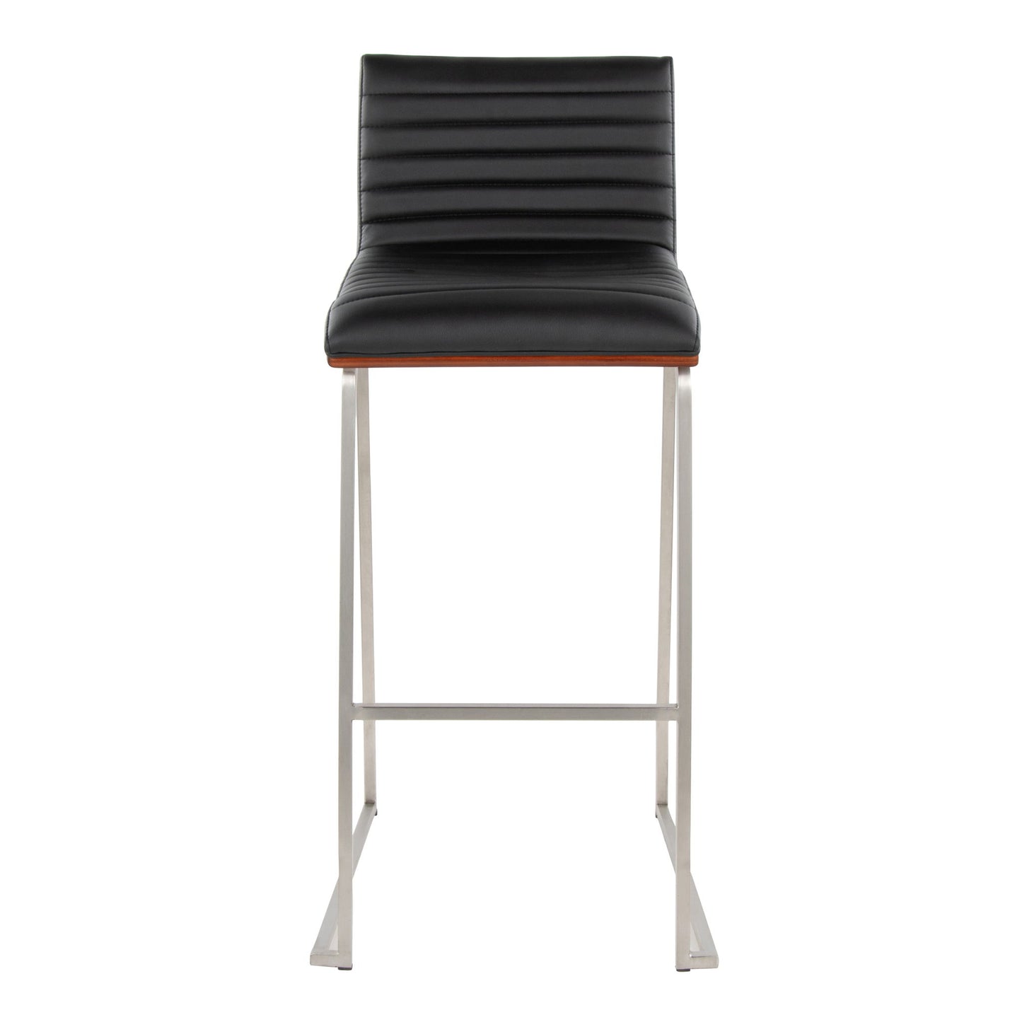 Mason Mara - Contemporary Fixed Height Barstool (Set of 2)