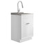 Beckham - Laundry Cabinet & Faucet And Stainless Steel Sink