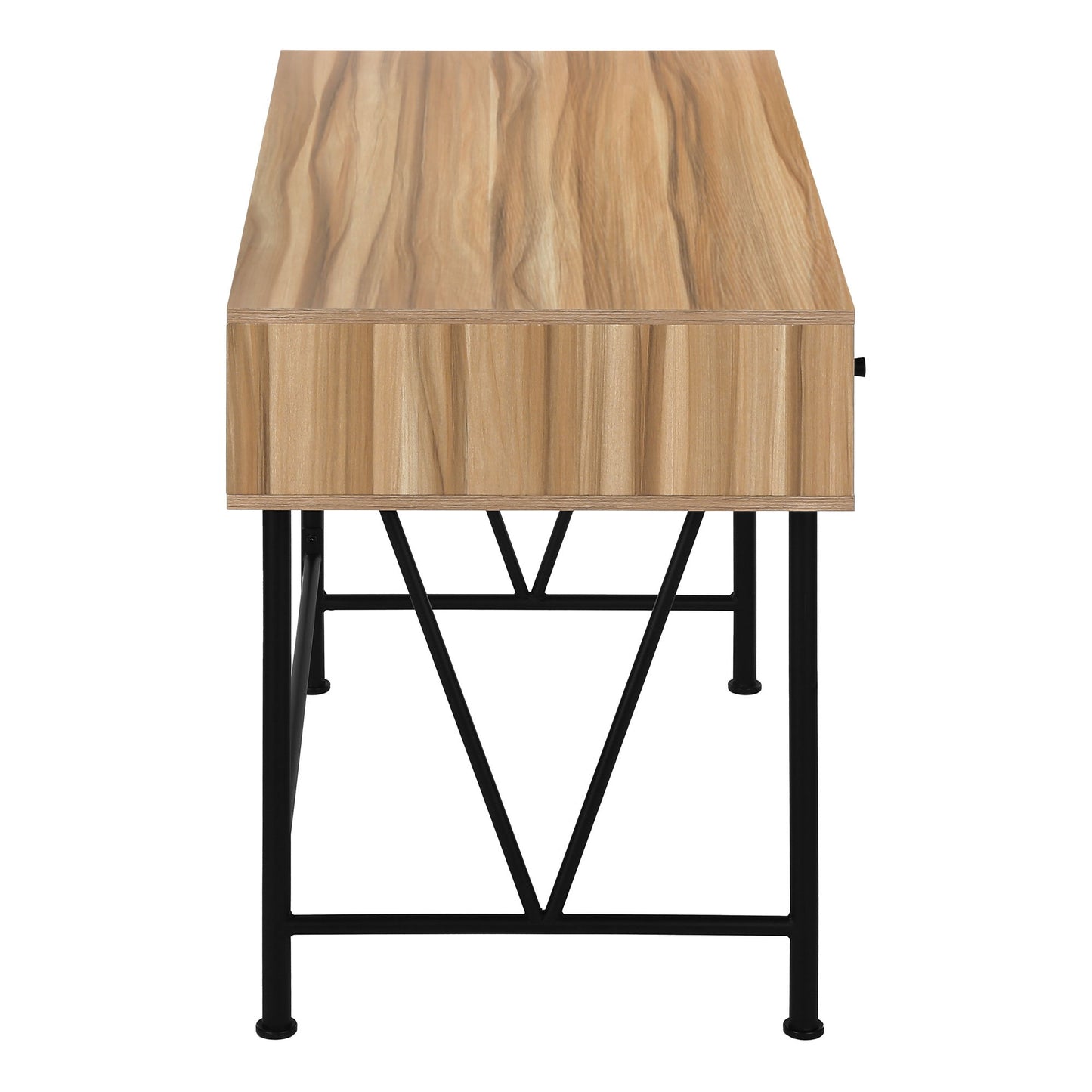 Computer Desk For Home Office, Stylish Design, Storage Drawers, Transitional