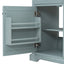 Bathroom Vanity With Sink, 2 Tip Out Drawers, Soft Close Hinges - Gray