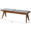 Keira - Modern Aesthetics Bench
