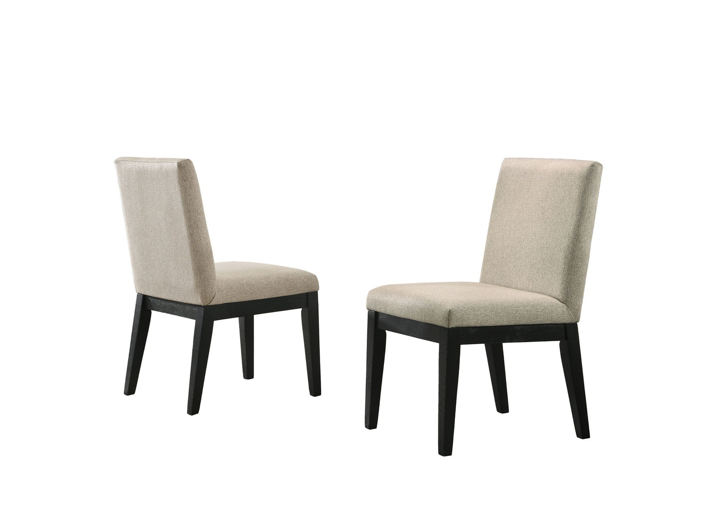 Jasper - Contemporary Round Dining Table With Finish Chairs