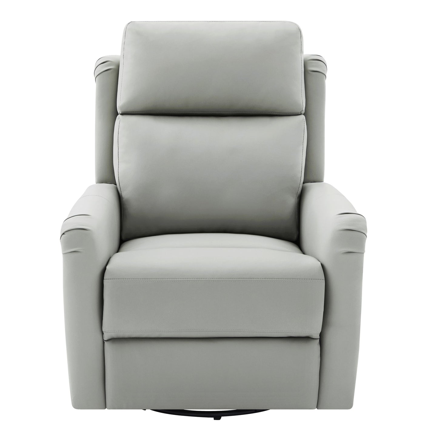 Manual Recliner Swivel Rocking Chair With 8 Point Massage And Heating