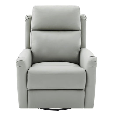 Manual Recliner Swivel Rocking Chair With 8 Point Massage And Heating