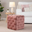 Square Braided Ottoman -