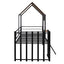 Loft Bed With Roof, Window, Guardrail, Ladder