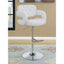Adjustable Bar Stool With Upholstery