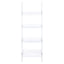 Cimarron - Ladder Bookcase With 4 Shelves - Clear