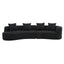 Elegant Curved Sectional Sofa With Full Foam Comfort