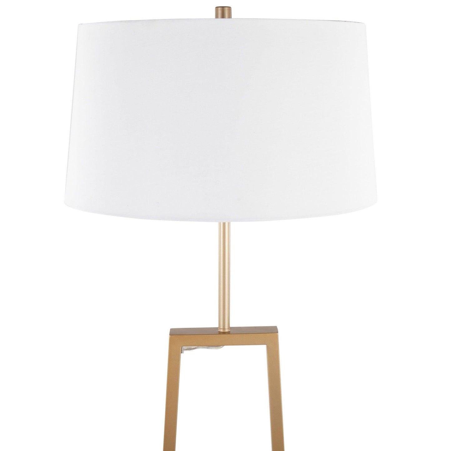 Cosmo - Shelf Contemporary / Glam Floor Lamp