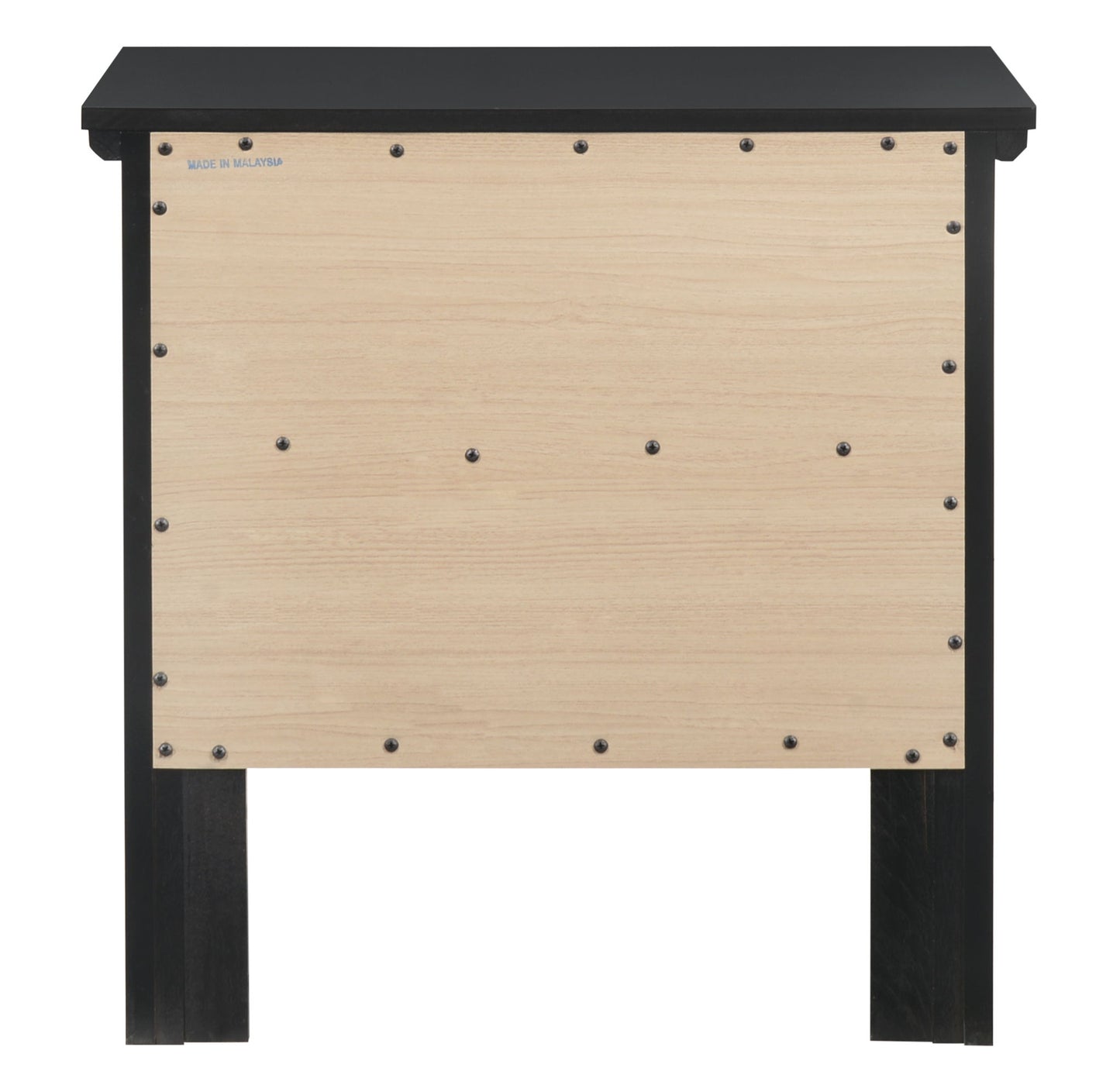 English Dovetailed Drawers Nightstand