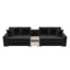 Modular Sofa Couch With Storage Armrest And Center Console
