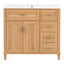 Bathroom Vanity With Sink, Soft Close Doors & Drawers - Wood