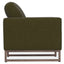Accent Chair With Track Arm Design