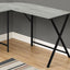 Computer Desk, Home Office, Corner, L Shape, Laptop, Contemporary / Modern