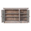 Triple Glazed Cabinet - Gray
