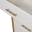 Obsession - 5 Drawer Chest - White