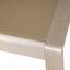 Cape Coral - Contemporary Side Table With Frosted Glass Top