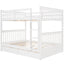 Bunk Bed With Ladders And 2 Storage Drawers