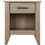 Roller Drawer Glides Nightstand