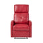 Contemporary Recliner Chair With Push Back Function